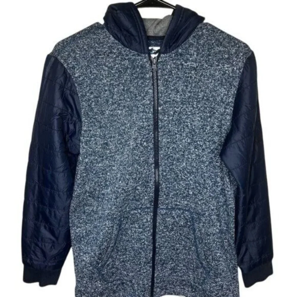 Bundle Old Navy Boys Hooded Light Jackets With Quilted Sleeves Size XXL (18) - Picture 6 of 16